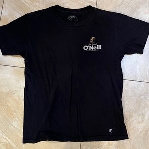 Black O’Neill Short Sleeve Shirt Medium